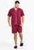 Pijama Americano Masculino Vinho