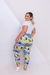 Pijama Longo Plus Size de calça e camiseta feminino na internet