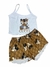 Pijama Ondinha Mickey e Minnie Gucci