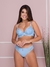 Lingerie Coleção Rosas Com Pingente