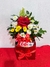 box com arranjo de rosa e chocolate - comprar online