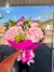 Buquê 4 rosas abertas