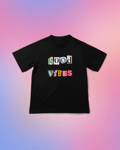 Camiseta Good vibes