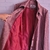 Chaqueta roja con gris + brillo - comprar en línea