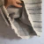Imagen de Vestido gris escote v MANGO