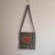 Bolso cuadrado BORDADO + FLECOS
