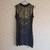 Vestido azul con encaje Desigual