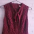 Vestido vino tinto encaje en internet