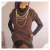 Suéter/vestido vintage gallineto - comprar en línea