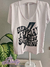 Remera de algodón escote en V