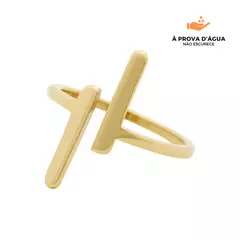 Anel Paris - Banho de ouro 18k. - comprar online