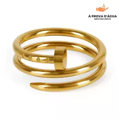 Anel Prego - Banho de ouro 18k. - comprar online