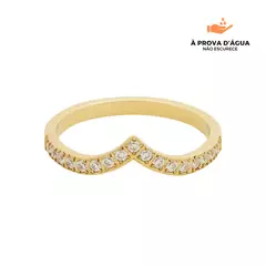 Anel Verona - Banho de ouro 18k. - comprar online