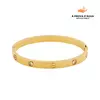 Bracelete Capri - Banho de ouro 18k.