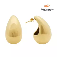 Brinco Gota - Banho de ouro 18k. - comprar online