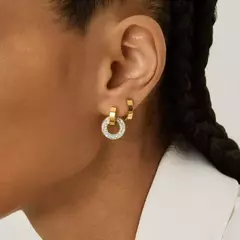 Brinco Roma - Banho de ouro 18k. na internet