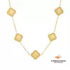 Colar Trevo Dourado - Banho de ouro 18k. - comprar online