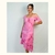 Vestido midi rosa