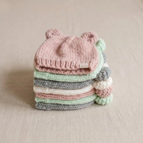 Gorritos tejidos