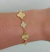 Pulseira Feminina Trevo Inspiração Van Cleef: Elegância e Sorte em Cada Detalhe Md.c na internet