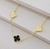 Kit Colar Feminino e Pulseira Trevo Inspiração Van Cleef: Elegância e Sorte em Cada Detalhe Md.b - comprar online
