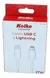 CABLE KOLKE USB C A LIGHTNING 27W KCC-5644 1MTS BLANC