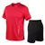 Conjunto esportivo masculino - T-Shirt e Bermuda de alta qualidade na internet