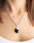 Collar Jazmin - Obsidiana - comprar online