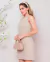 Vestido curto com alça em strass - comprar online