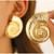 Brincos paradise dourado - comprar online