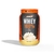 Pote de Whey 100% sabor baunilha, 900g, com 21g de proteína por porção.
