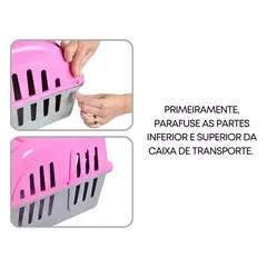CAIXA DE TRANSPORTE PARA PETS DE ATÉ 6KG - comprar online
