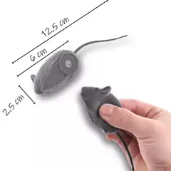 RATINHO MORDEDOR PARA GATOS COM APITO - 2 UNIDADES na internet