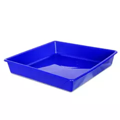CAIXA DE AREIA QUADRADA PARA GATOS - 42x42cm - Comercial Agei