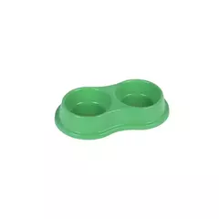 COMEDOURO E BEBEDOURO DUPLO - 3 TAMANHOS