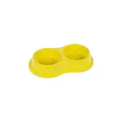 COMEDOURO E BEBEDOURO DUPLO - 3 TAMANHOS - comprar online