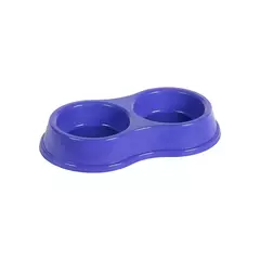 Imagem do COMEDOURO E BEBEDOURO DUPLO - 3 TAMANHOS