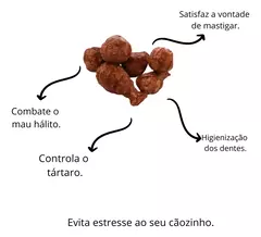 PETISCO PARA CÃES - OSSO COXA DE FRANGO DEFUMADA BEST BONE 1KG - Comercial Agei Pet