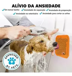 TAPETE LAMBE LAMBE ANTI-STRESS PARA CÃES E GATOS - loja online