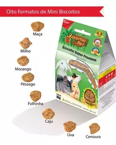 PETISCO PARA ROEDORES BISCOTTINI PET - Comercial Agei Pet