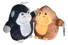 MACACO KING DE PELÚCIA COM APITO PARA CÃES E GATOS