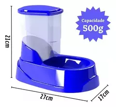 COMEDOURO DOSADOR 500G PARA CÃES E GATOS - loja online