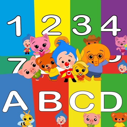 Kit imprimible Tarjetas didácticas Plim Plim: Abecedario, Números, Colores y Formas geométricas. - comprar online