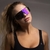 Óculos de Sol - Bornio Preto - Lente Roxo Espelhado - comprar online