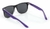 Óculos de Sol Naja Infantil Preto Fosco/Roxo - Lente Roxo Espelhado - loja online