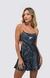 Vestido Drop Shot - Preto/ Coral na internet