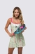 Vestido Drop Shot - Verde/ Rosa - comprar online