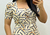 Vestido Longo / Estampa Bege - comprar online