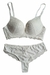 Conjunto Lingerie com Bojo Branco - comprar online