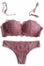 Conjunto Lingerie com Bojo Rose Alça Removível - comprar online